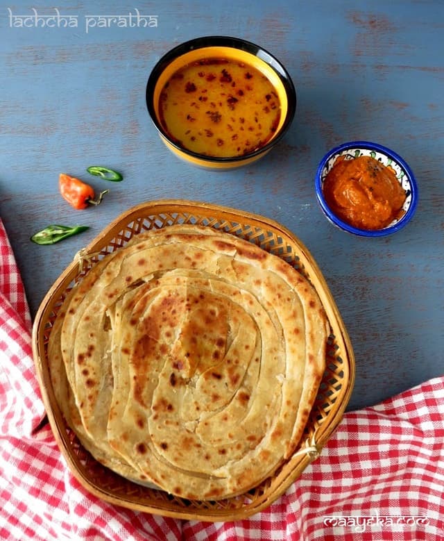 Ajwain lachha Paratha