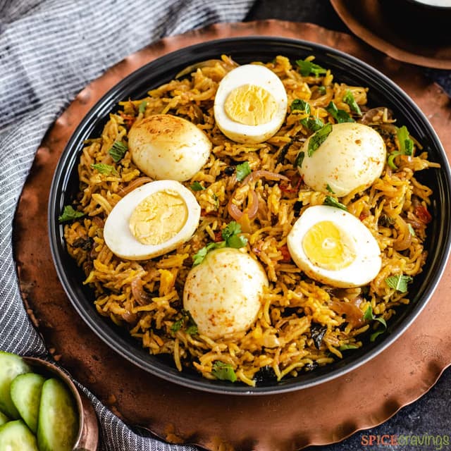 Egg  Biryani